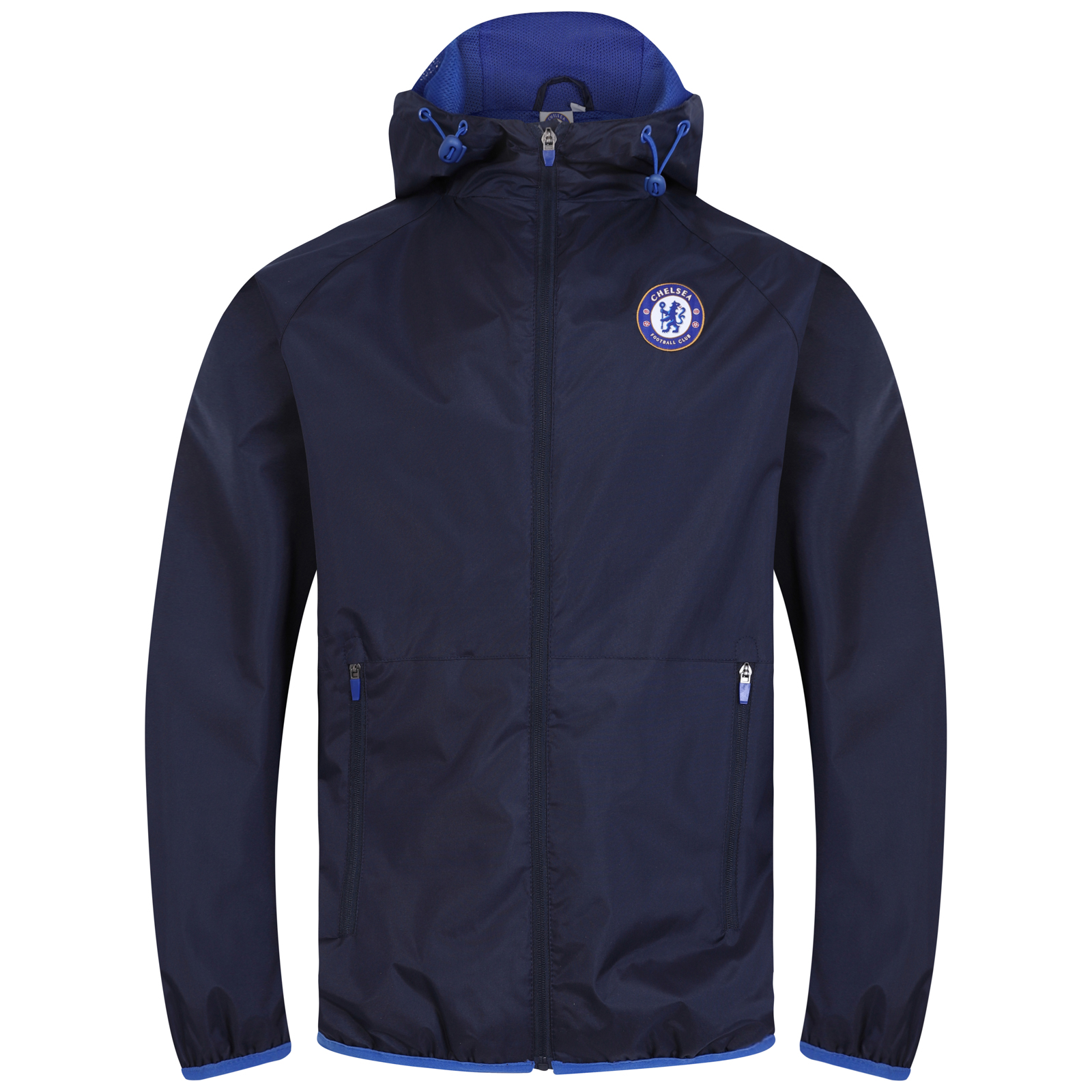 Chelsea FC Mens Jacket Shower Windbreaker OFFICIAL Football Gift eBay